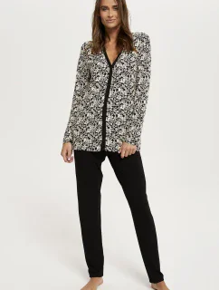 Talianska móda Abyssinia long length sp. farba:print/black