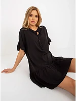 Šaty D73761M30306B čierne Šaty D73761M30306B čierne