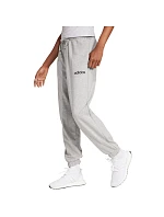 Dámske nohavice adidas Essentials Linear French Terry Cuffed Pants light grey JC5953 women Dámske nohavice adidas Essentials Linear French Terry Cuffed Pants light grey JC5953 women
