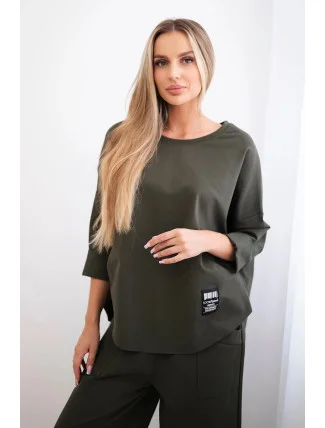 Punto Milano Zimná súprava teplákov a nohavíc khaki