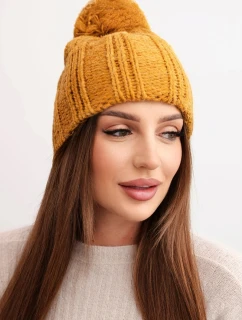 Čiapka s fleecom Idalia K284 horčicová