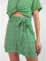 Dámske šortky D73770R62159KA zelená - FPrice