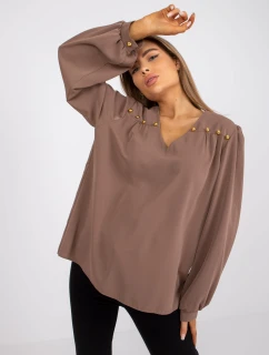 Blúzka LK BZ 508827.62P hnedá