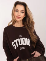 Blúzka RV BL A1182.46 tmavohnedá