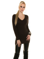 Trendy Koucla longpullover with lace