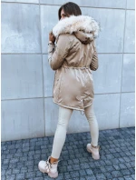 Dámska zimná bunda VIXEN beige FashionStreet TY3873