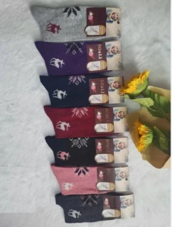 WiK SO&LI 002 dámske angorské ponožky 015 35-42