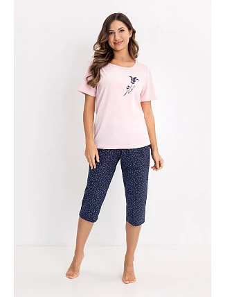 Regina 731 cr/r 2XL W26 dámske pyžamo Regina 731 cr/r 2XL W26 dámske pyžamo