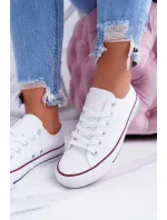 Klasické dámske biele tenisky Omerta