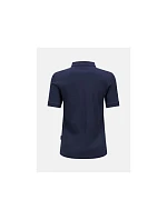 Dámske tričko PEAK PERFORMANCE W Classic Cotton Polo, farba tmavomodrá Dámske tričko PEAK PERFORMANCE W Classic Cotton Polo, farba tmavomodrá