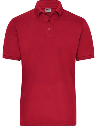 Daiber JN 1806 Pánske pracovné elastické bio polo - Solid 02.1806 červené Daiber JN 1806 Pánske pracovné elastické bio polo - Solid 02.1806 červené