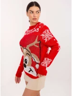 Jumper MI SW 19133.90 červený