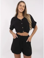 Šortky MO SN 9717.95 čierne