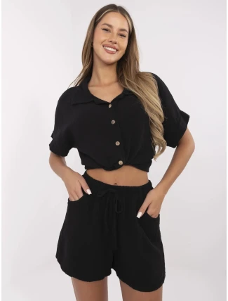 Šortky MO SN 9717.95 čierne