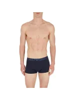 Pánske boxerky 3Pack 111357 4R726 modrá/červená/tmavá. modrá - Emporio Armani