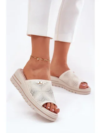 Model topánok na podpätku 213040 Krok v štýle