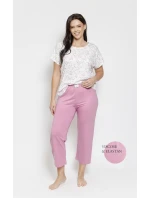 Taro 3563 Pyžamo Mariella kr/r 4XL-6XL W26 Taro 3563 Pyžamo Mariella kr/r 4XL-6XL W26