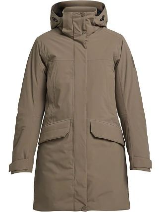 Tenson Tuuli Jacket Women Dámska zateplená parka 84.8727 hnedá Tenson Tuuli Jacket Women Dámska zateplená parka 84.8727 hnedá