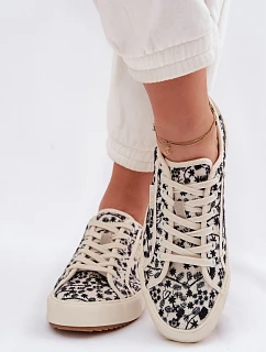 Dámske tenisky Light Beige Big Star TT274842