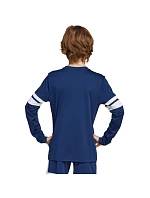 Adidas Squadra 25 detské tričko s dlhým rukávom tmavomodré JJ0049