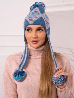 Dámska ušianka Eunika K322 denim