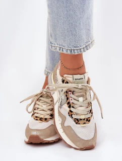 Sneakersy Buty Sportowe Damskie D.Franklin DFSH378006 Złote