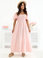 Šaty IR SK 2802.18 broskyňové