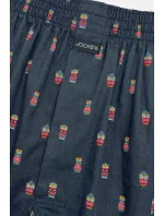 Pánske šortky 315200H B90 tm. modrá s potlačou - Jockey