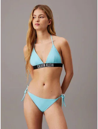 Dámske plavkové nohavičky KW0KW02336 DCE Light Blue - Calvin Klein