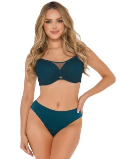 Dámske dvojdielne plavky Honolulu 2 S940V1HN2 tmavozelené - Self