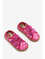 Kapcie Barefoot Dziewczęce W Serduszka Milami Fuksja Saphira