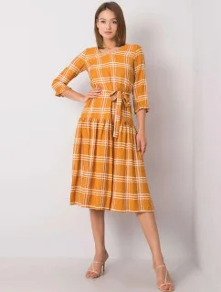 Dámske šaty 508074.39P tmavo žltá - Lakerta