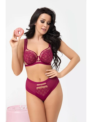 Gorsenia B 006 Dayana Brazílska ružová S-2XL Gorsenia B 006 Dayana Brazílska ružová S-2XL