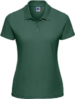 Russell Athletic 539F Dámske polo tričko z piké 10.539F fľaškovozelené Russell Athletic 539F Dámske polo tričko z piké 10.539F fľaškovozelené