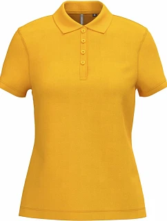 Kariban K 255 Dámske polo tričko z piké 20.K255 žlté