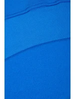 Zateplená blúzka s bočnými rázporkami nevädzovo modrá Zateplená blúzka s bočnými rázporkami nevädzovo modrá