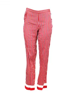 Dámske pyžamové nohavice QS6067E-MVT červená - Calvin Klein