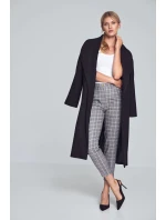 Dámske nohavice M712 Vzor 115 žlto-čierna kocka - Figl