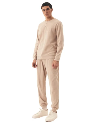 Pánske pyžamo 42638 Desert beige - HENDERSON