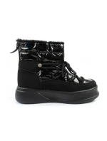 Lee Cooper dámske zimné športové topánky zimné trekkingové zateplené lakované dámske