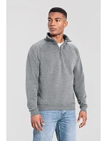 Fruit of the Loom Iconic Premium Zip Neck Sweat – ťažká mikina s 1/4 zipsom 16.2288 athletic heather Fruit of the Loom Iconic Premium Zip Neck Sweat – ťažká mikina s 1/4 zipsom 16.2288 athletic heather