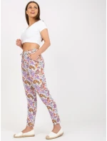 Nohavice D73771M61869M svetlo fialové