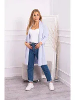 Sveter s netopierími rukávmi modrý