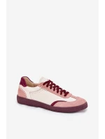 Dámske kožené tenisky Zazoo N1220 Beige Dámske kožené tenisky Zazoo N1220 Beige
