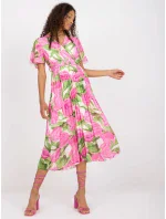 Šaty DHJ SK 11331 2.32 ružová