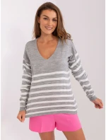Blúzka BA BZ 2201.62P sivá