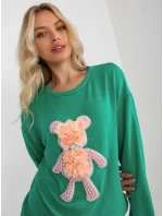 Blúzka LK BZ 509067.15 tyrkysová