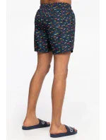 Pánske plavky F1GT03WO05Y U173 tmavo modré - Guess