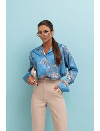 Košeľa s dlhým rukávom model 223529 LaBalancia