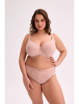 Polomäkká podprsenka Gaia BMS 1058 Maxi Sonia Pink